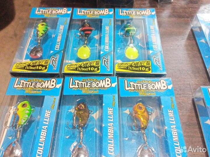 Tail spinner little bomb, теил спиннер 26 штуки