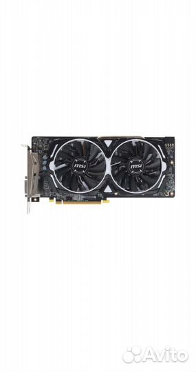 Видеокарта MSI AMD Radeon RX 580 armor OC 8gb