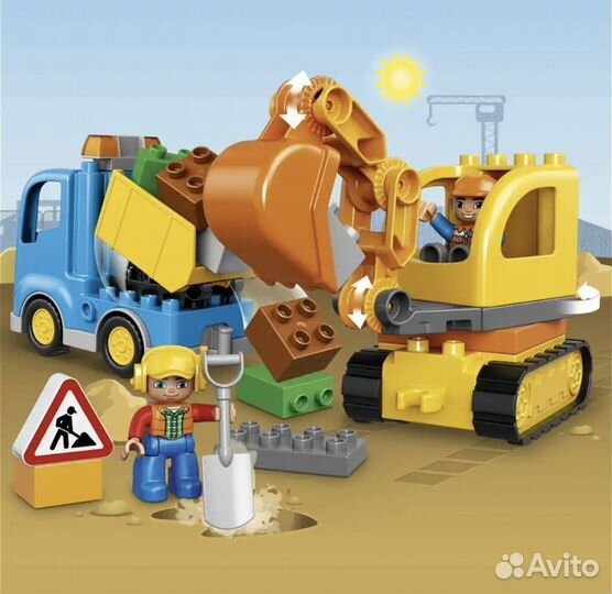 Lego duplo строители
