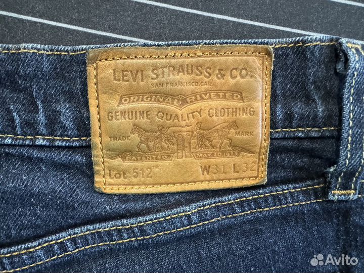 Джинсы мужские levis 512