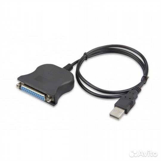 Кабель для принтера сканера USB-LPT тип DB25 JH-Z1