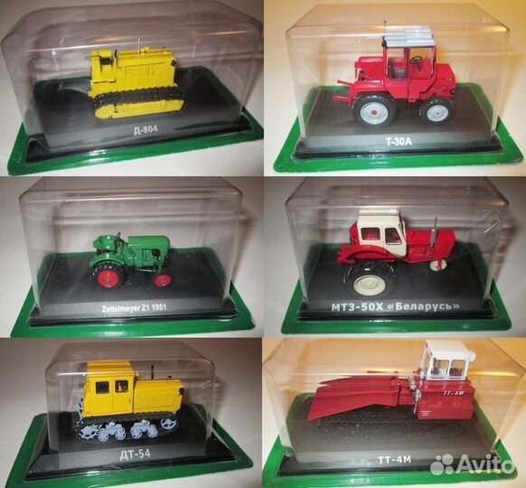 Модели Тракторов 1-43 Ашет