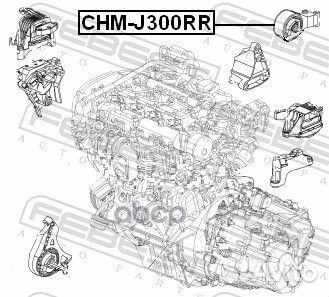 Опора двигателя opel astra J/zafira C/ chevrolet