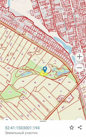 Участок 45 сот. (СНТ, ДНП)