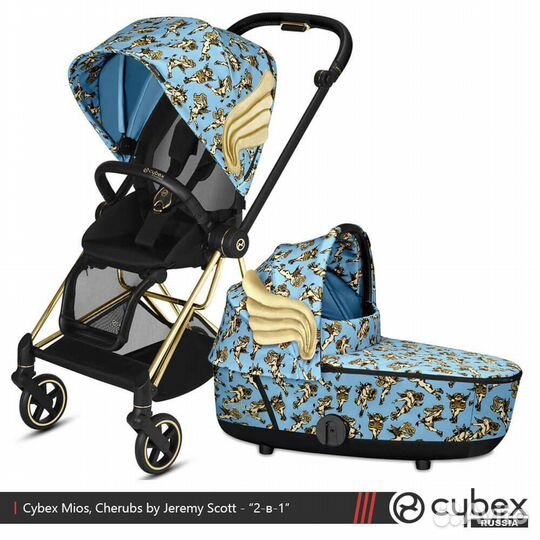 Детская коляска Cybex Mios 2 в 1 by Jeremy Scott