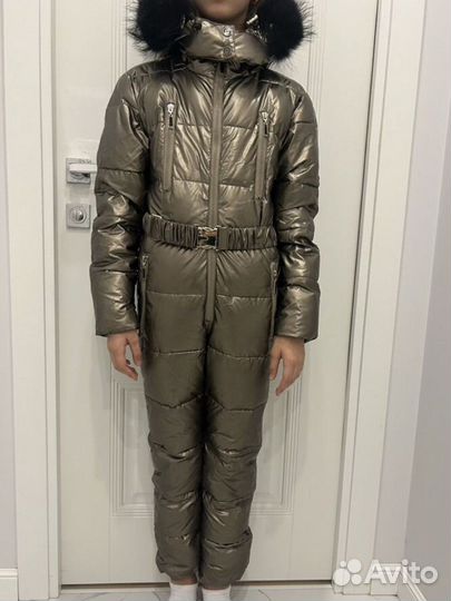 Комбинезон зимний для девочки laddobbo 140