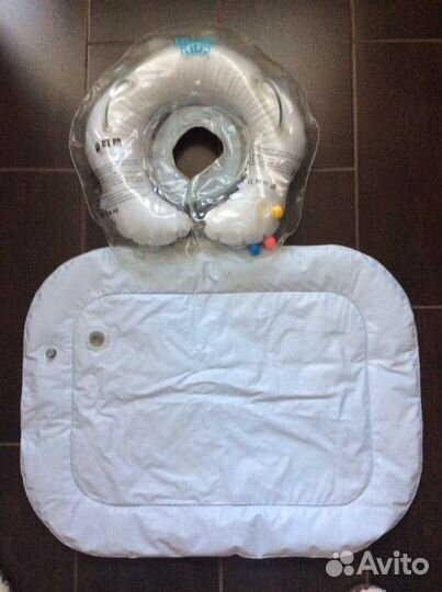 Развивающий водный коврик и круг для малыша