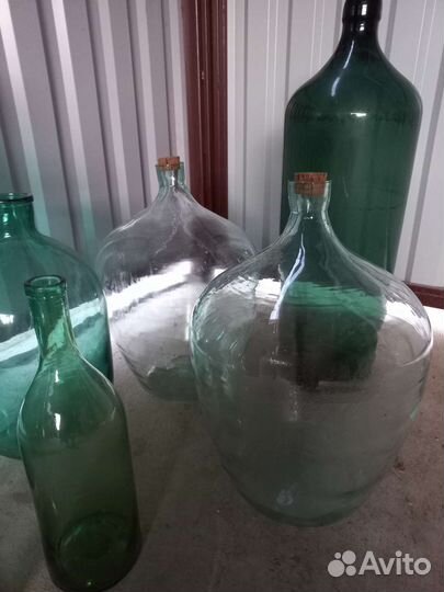 Бутыли разные 10,20,30,50 литров