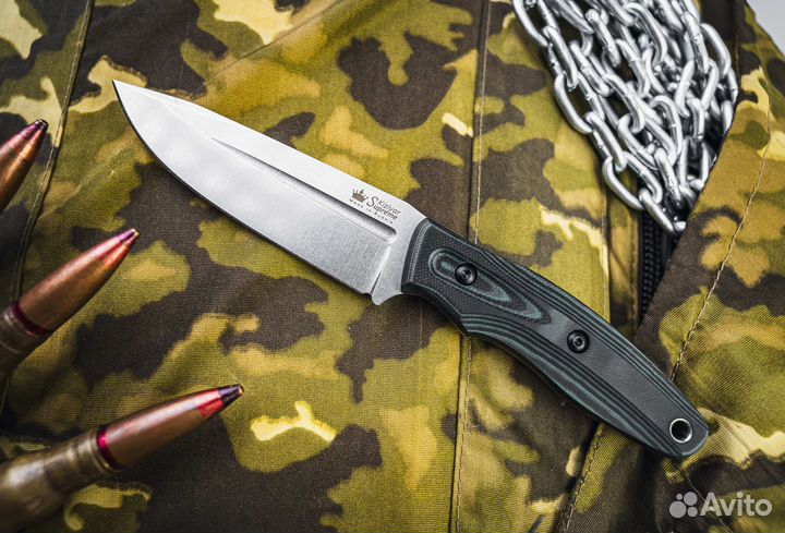 Нож туристический CityHunter Elmax G10