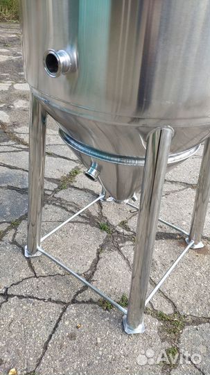 Цкт 360 л из нержавейки с горловиной на 8 дюймов