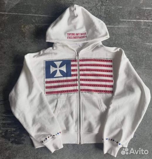 Зипка с американским флагом