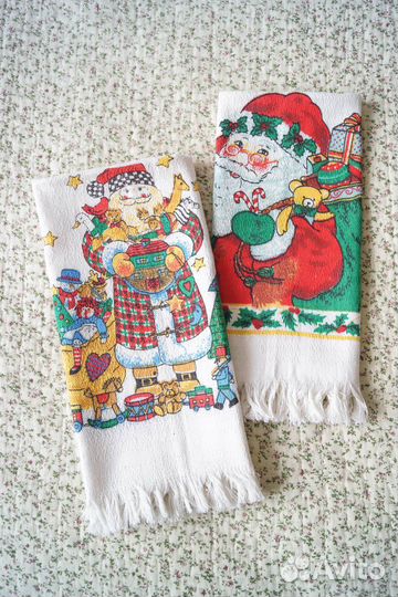 Кухонные полотенца новогодние (цена за все)