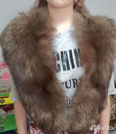 Воротник песец