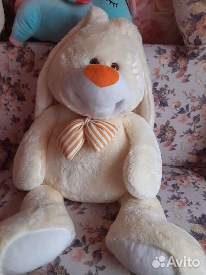 Мягкая игрушка заяц