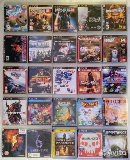 Игры для приставок ps3