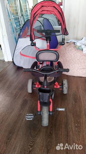 Велосипед трёхколёсный Kreiss трость