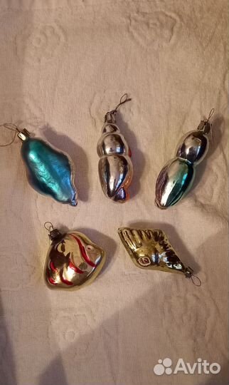 Елочные игрушки СССР