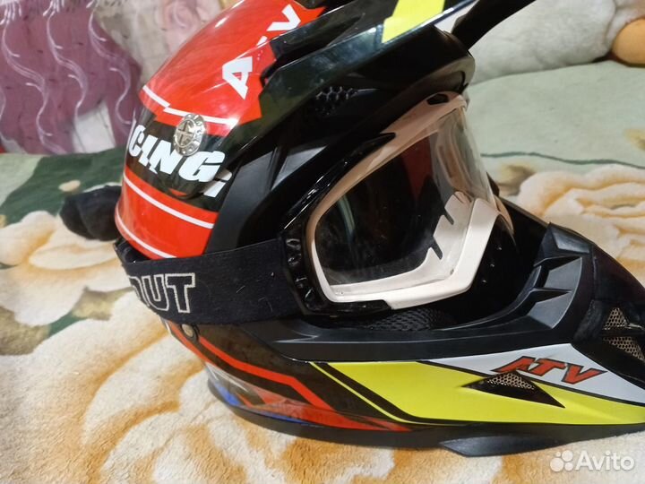 Мотошлем кроссовый