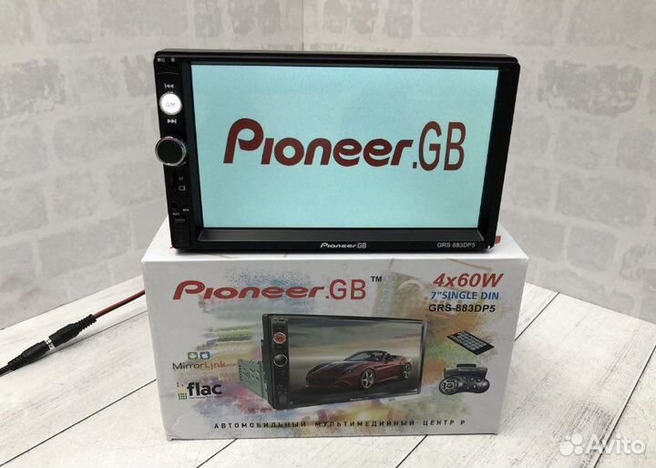 Автомагнитола Piooner 1 din, с экраном