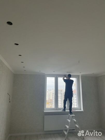 Крутая Покраска, шпатлевка стен и потолков