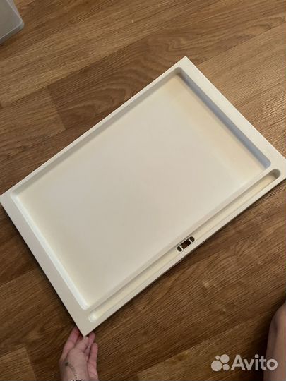 Поднос IKEA белый пластик