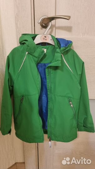 Ветровка H&M 122, брюки zara 8лет, рубашки 122 см
