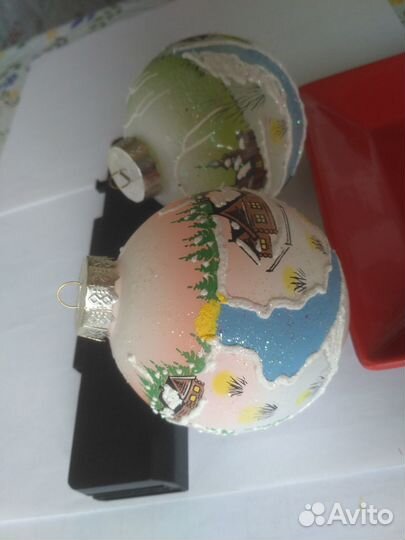 Елочные игрушки. Шары