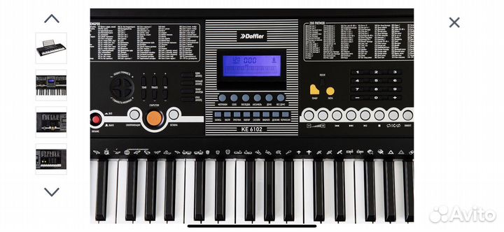 Музыкальный инструмент doffler KE 6102