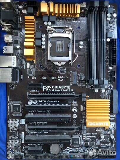 Материнская плата gigabyte GA-H97-D3H