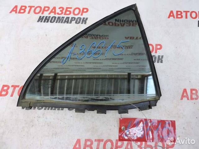 Стекло двери задней правой форточка Toyota Avensis