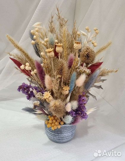 Букет из сухоцветов