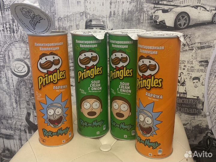 Pringles 2021 Рик и Морти лимитированная серия