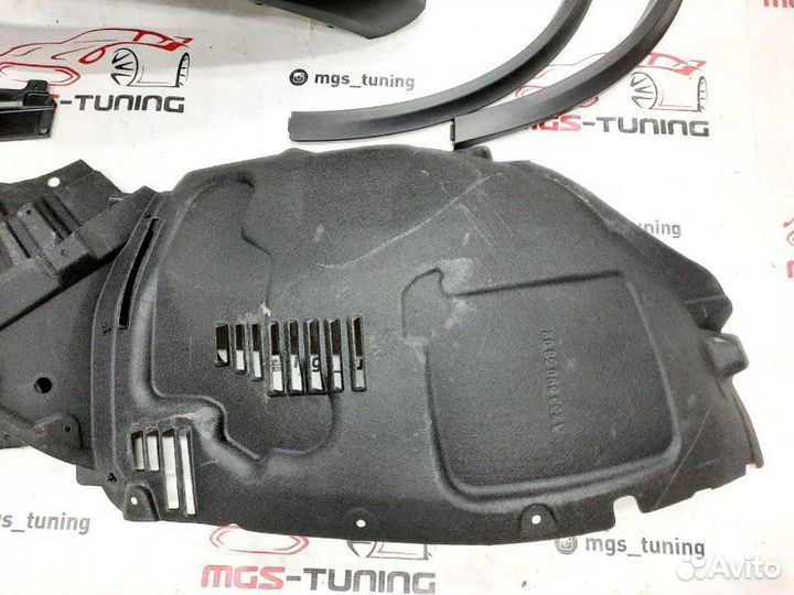 Бампер на Mercedes GLC X253 рест. Стиль 63 AMG