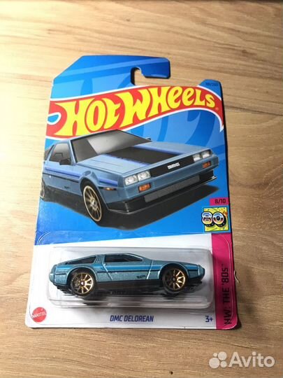 Hot wheels delorean