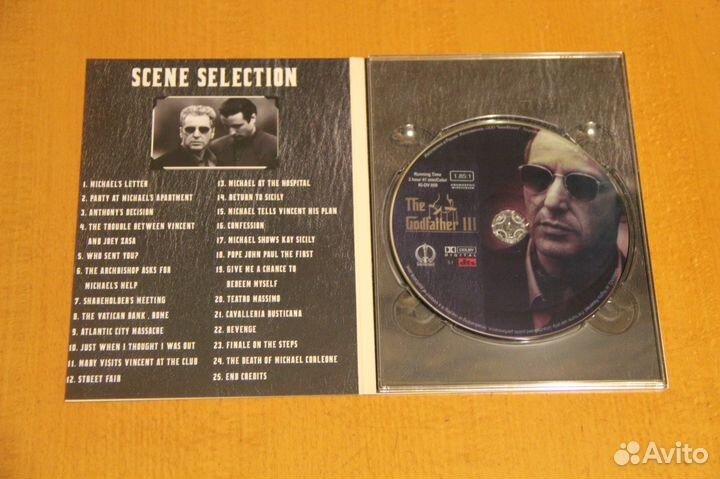 DVD Крёстный отец III (The Goodfather III)(1990)