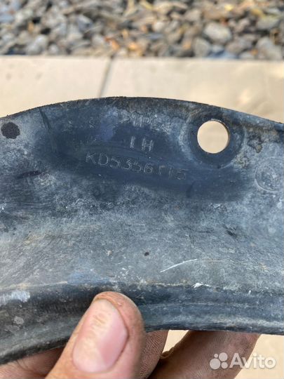 Брызговик передний левый Mazda CX-5 KE