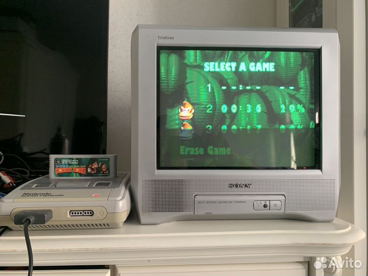 Картридж Super Famicom/snes Donkey Kong Country