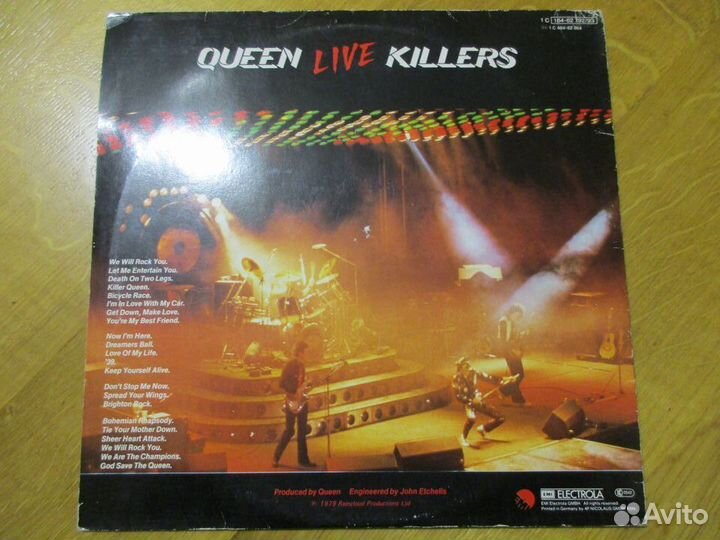 Qween 2Lp Live Killers