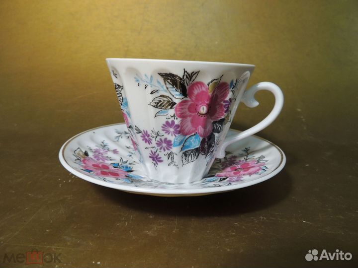 Чайная пара лфз костяной фарфор