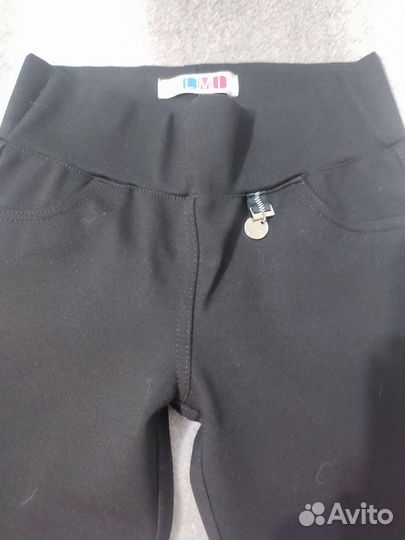 Теплые брюки для девочки