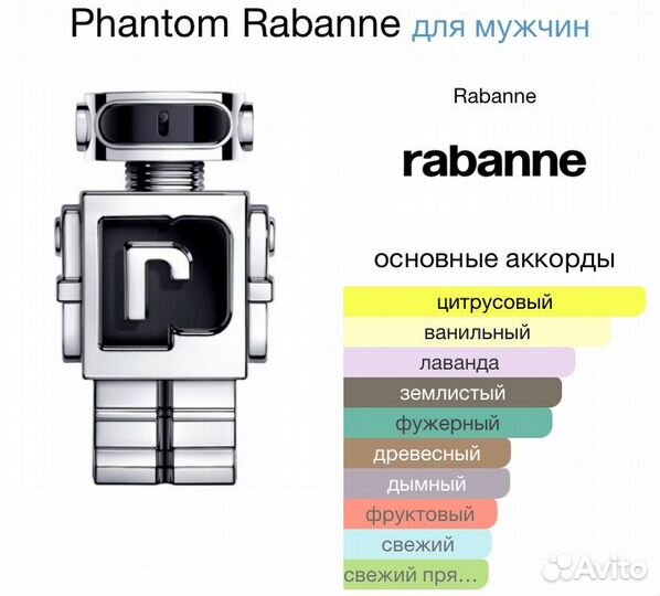 Paco Rabanne Phantom 100 ml мужской одеколон духи