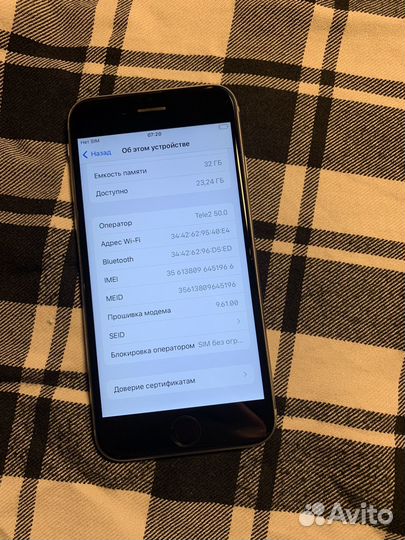 iPhone 6S, 32 ГБ