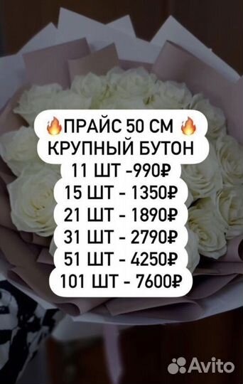 101 роза цветы букет 51 роза доставка