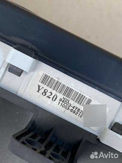 Панель приборов Kia Rio 3