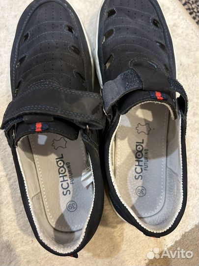 Сандалии на мальчика школьные 39 размер