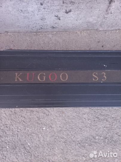Электросамокат kugoo s3