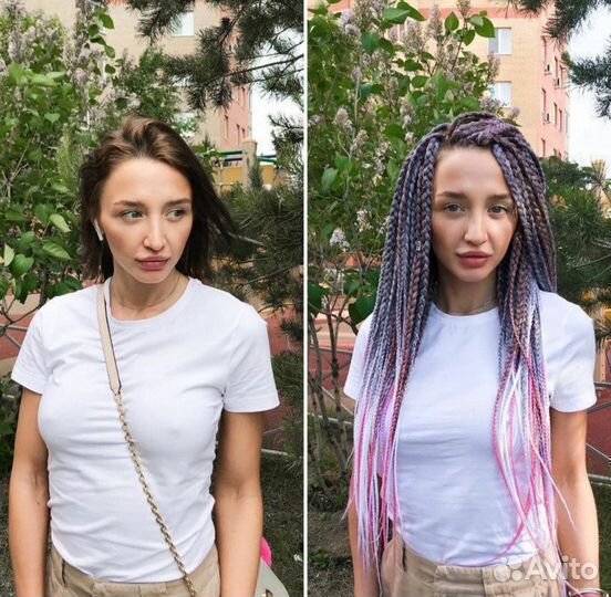 Де косы / Плетение афрокосичек