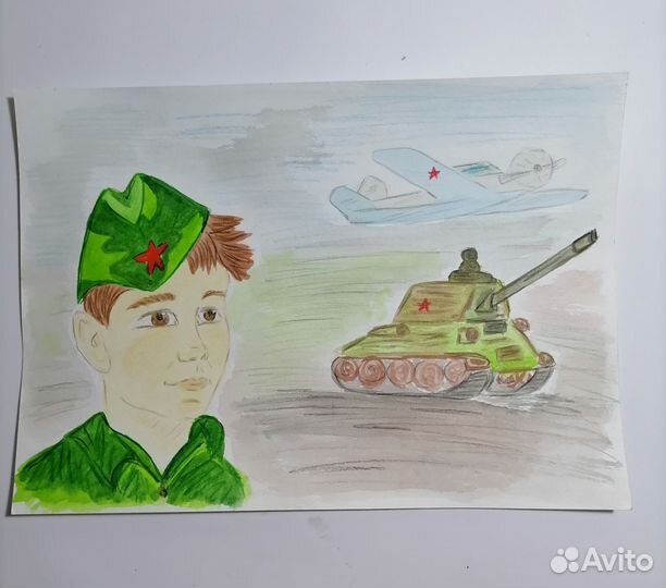 Рисунки на заказ в садик, школу и тд