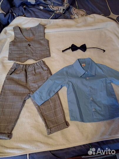 Костюм тройка для мальчика 80