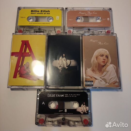 Billie Eilish аудиокассеты